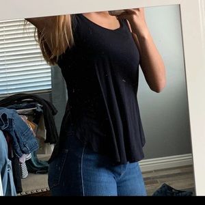 Black Hollister tank top